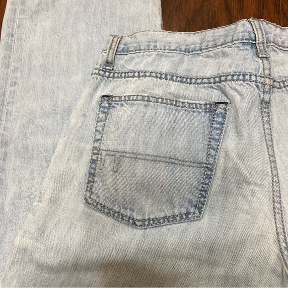 TATTU DENIM BY DESIGN lightly distressed Jeans boyfriend fit Size 32 GUC Y2K 90s - Picture 9 of 14